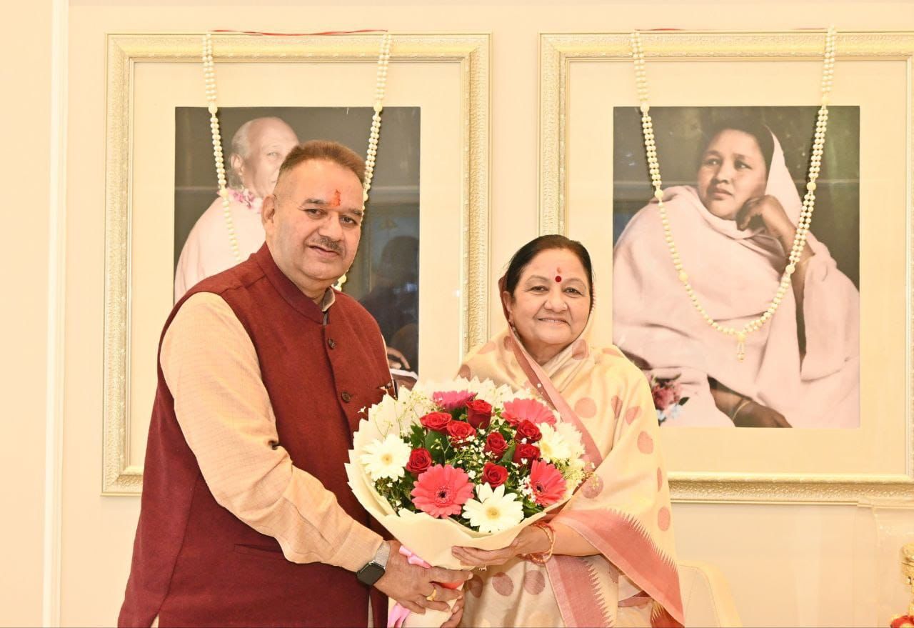 Cabinet Minister Ganesh Joshi met Matashree Mangala