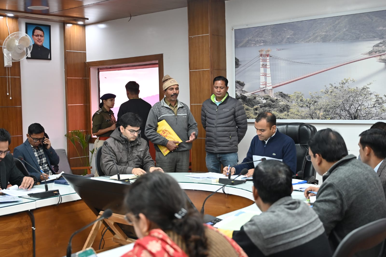 District Magistrate listened to public problems in public meeting program