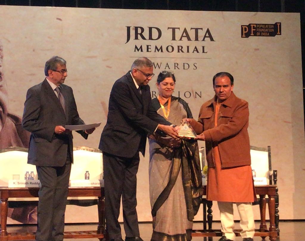 Health Minister Dr. Rawat received Tata Memorial Award