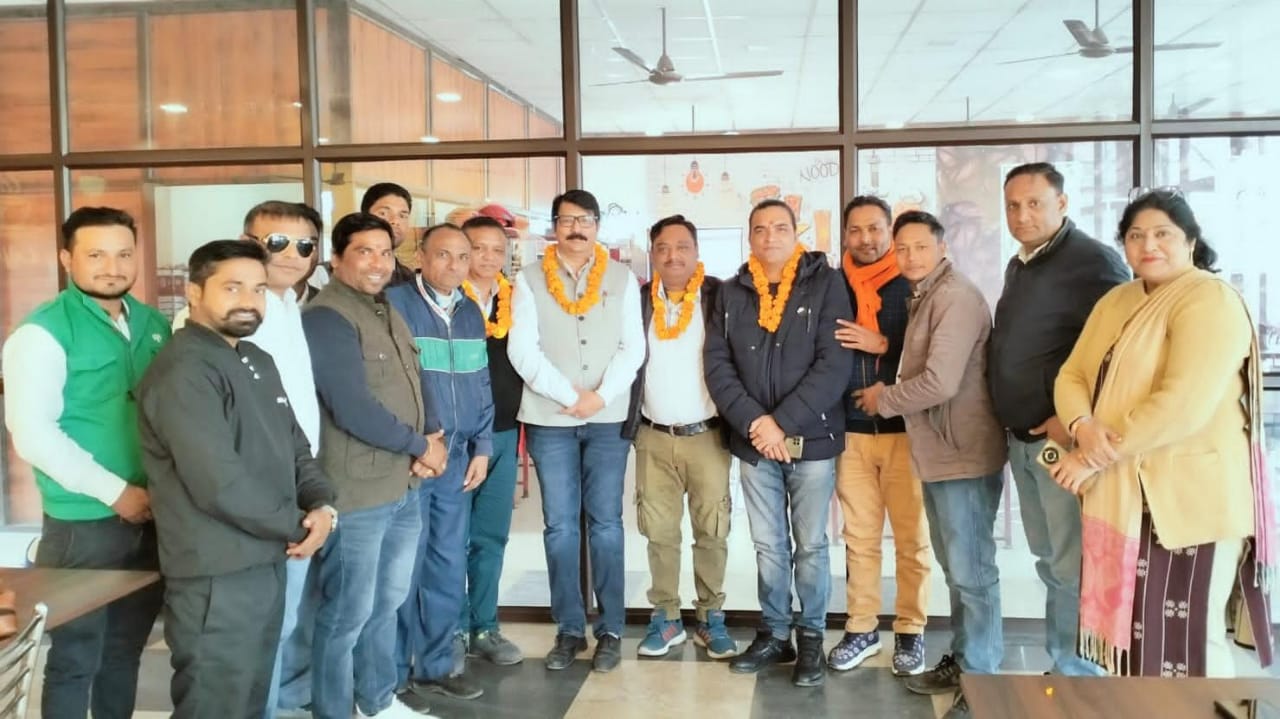 Dr. Arjun Nagayan was elected president unopposed, Pankaj became the general secretary.