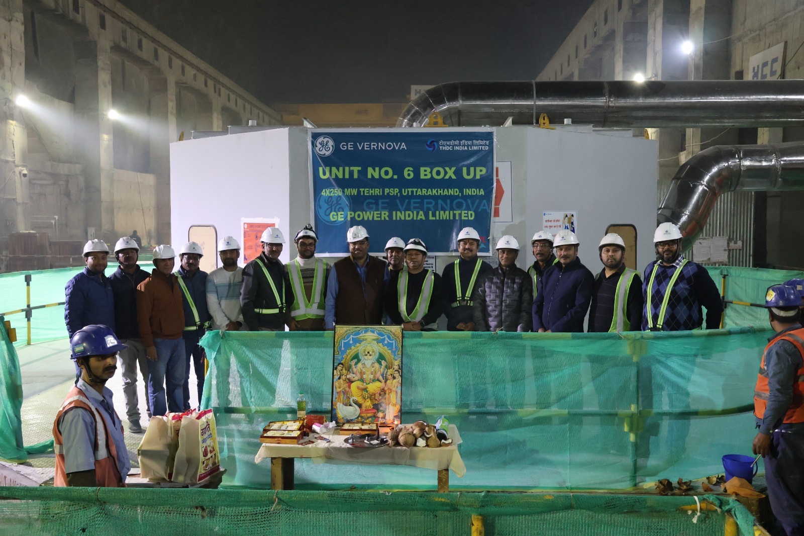 THDC achieves special feat by successfully boxing up the second unit