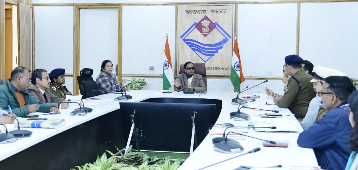 ACS Radha Raturi reviewed the Home Department