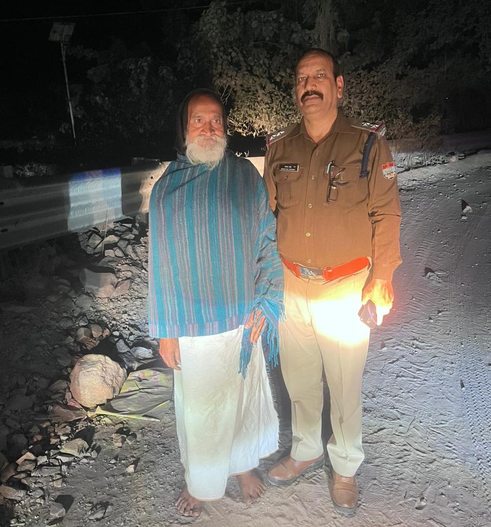 Sant Samaj expressed gratitude to the police team that safely searched the missing Saint Swami Pavitra Das.