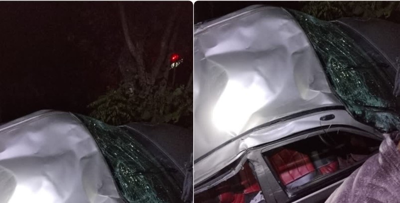 Car fell into ditch on Yamunotri Highway, one dead, one seriously injured