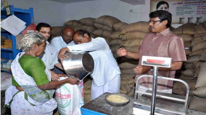 Ration distributed in the name of the dead, food supply officer summoned