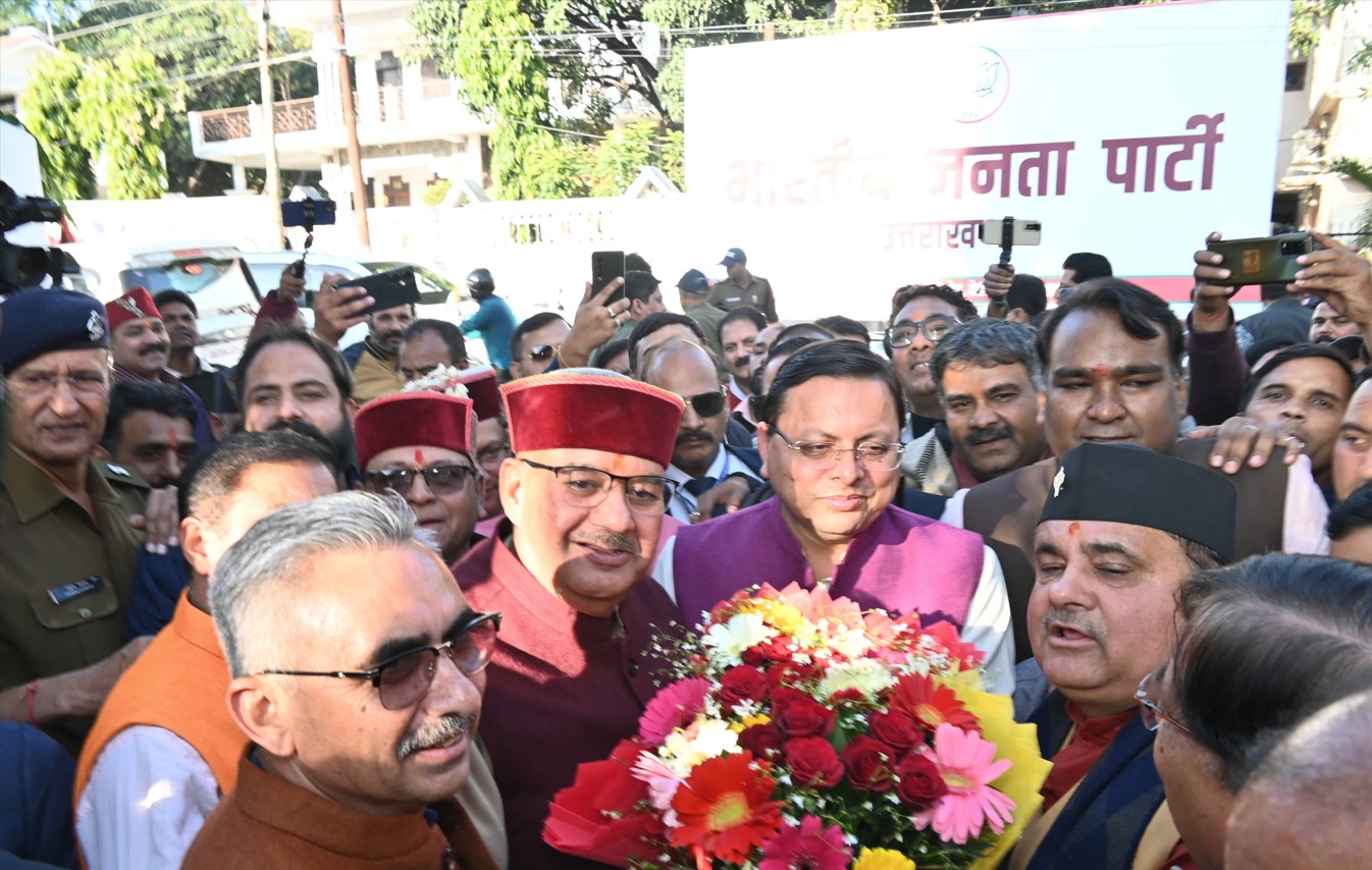 Minister Ganesh Joshi congratulated the top leadership, expressed gratitude to the people of the three states