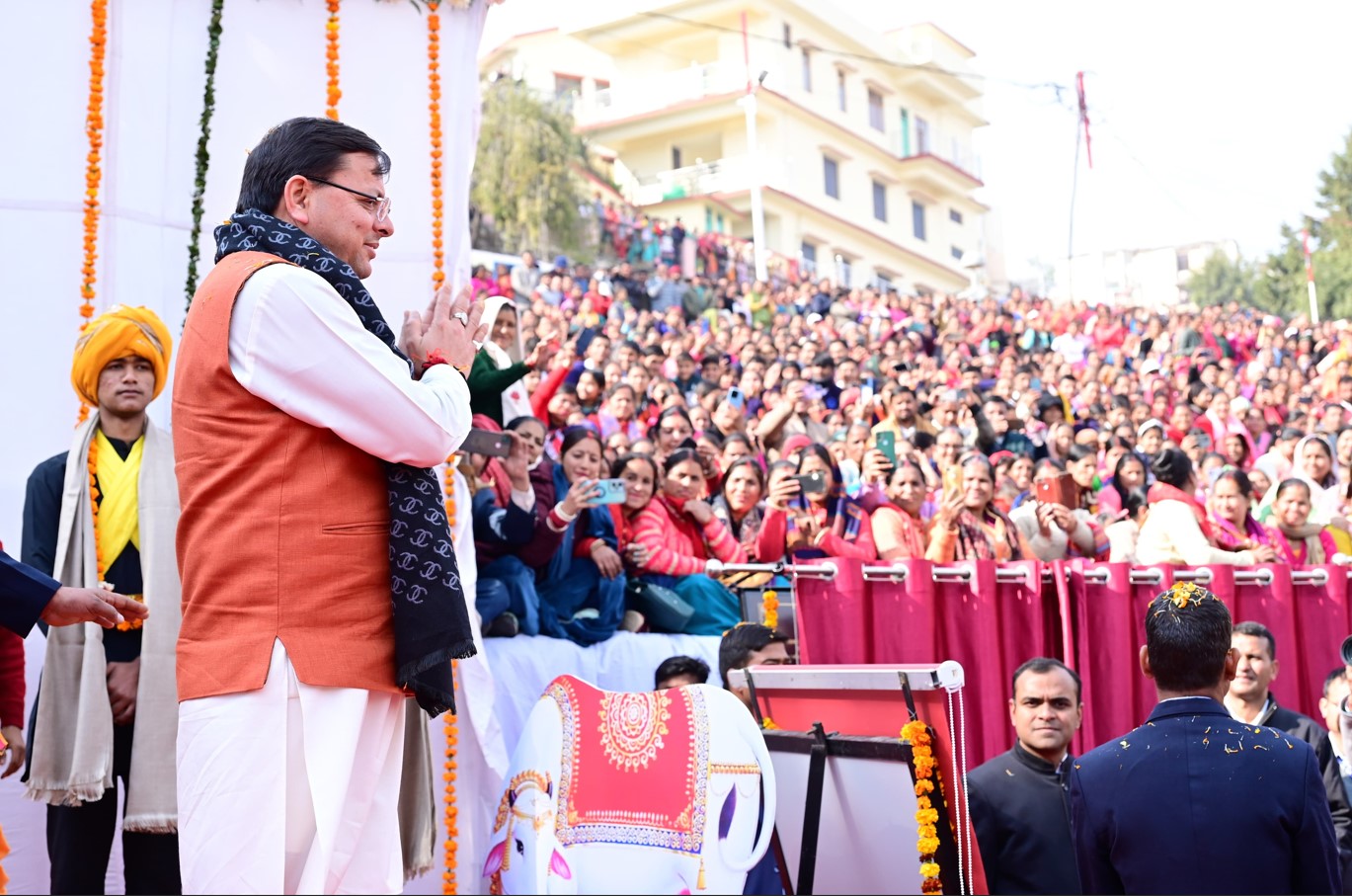 Chief Minister inaugurated and laid the foundation stone of 160 schemes worth Rs 415 crore in Tehri.