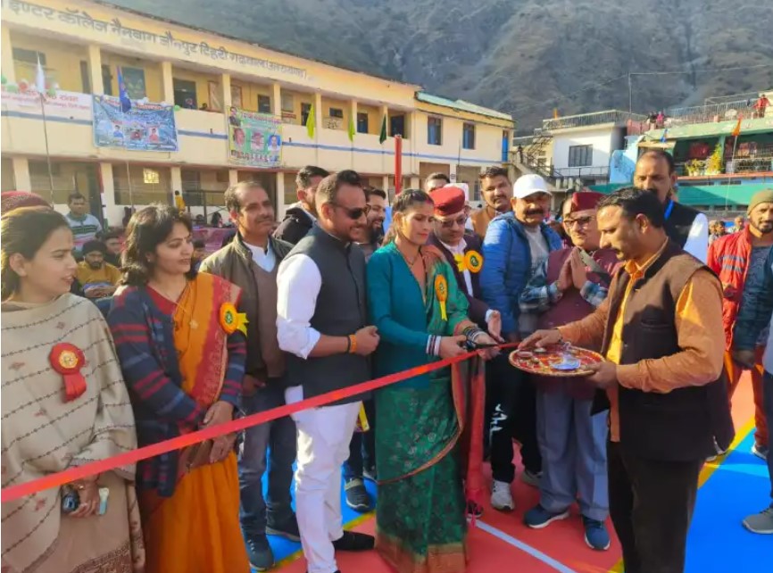 Nainbagh Sharadotsav sports competitions started with colorful programs