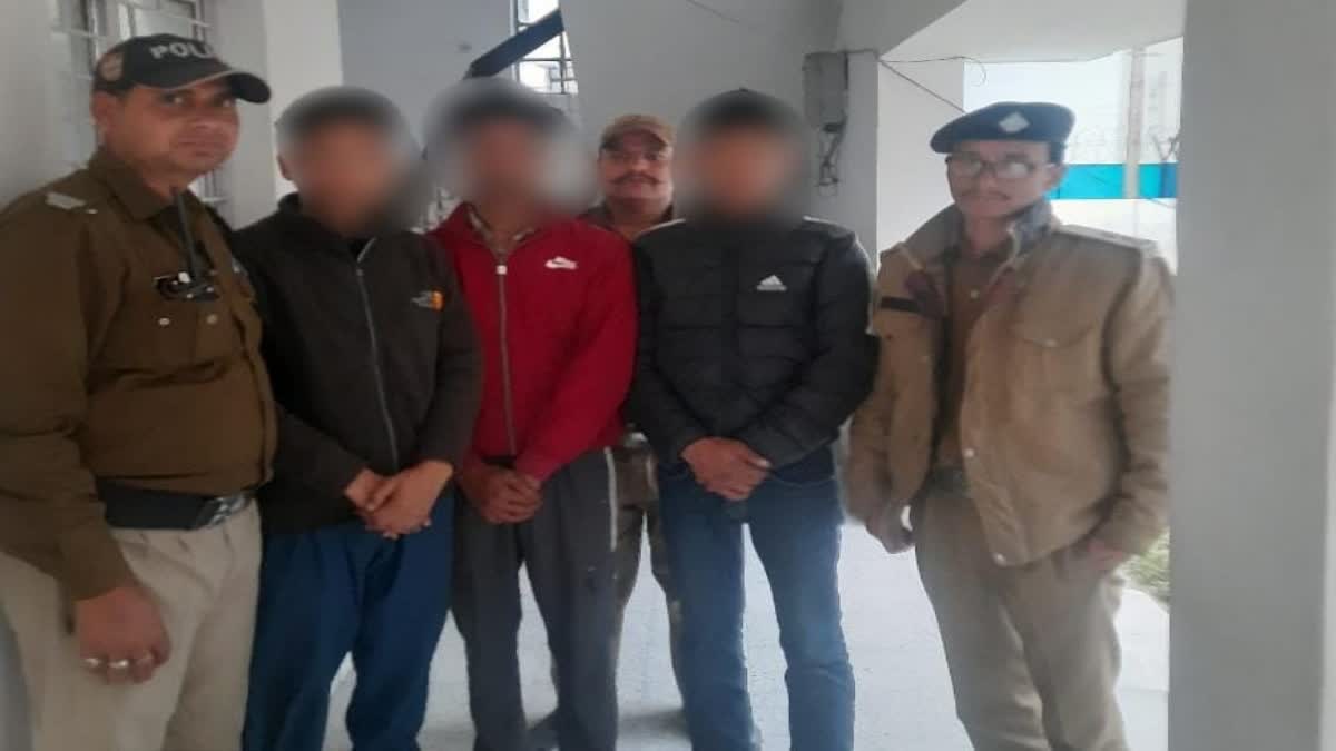 Three accused arrested for attacking education department employee with knife