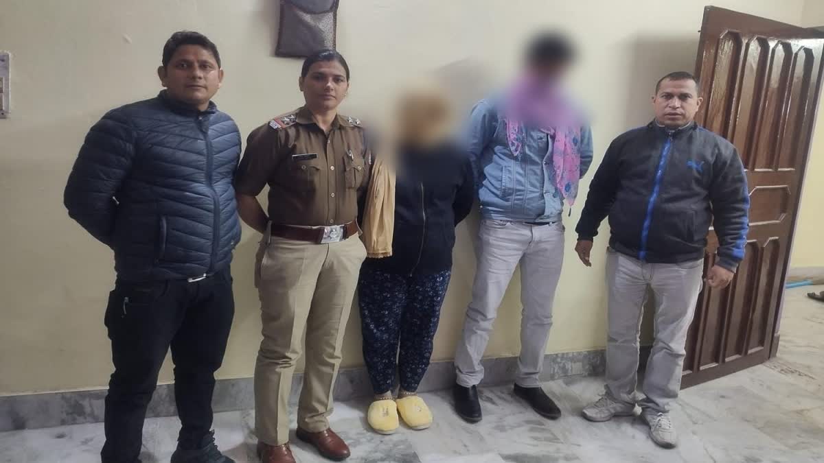 Sex racket busted, female leader and one person arrested