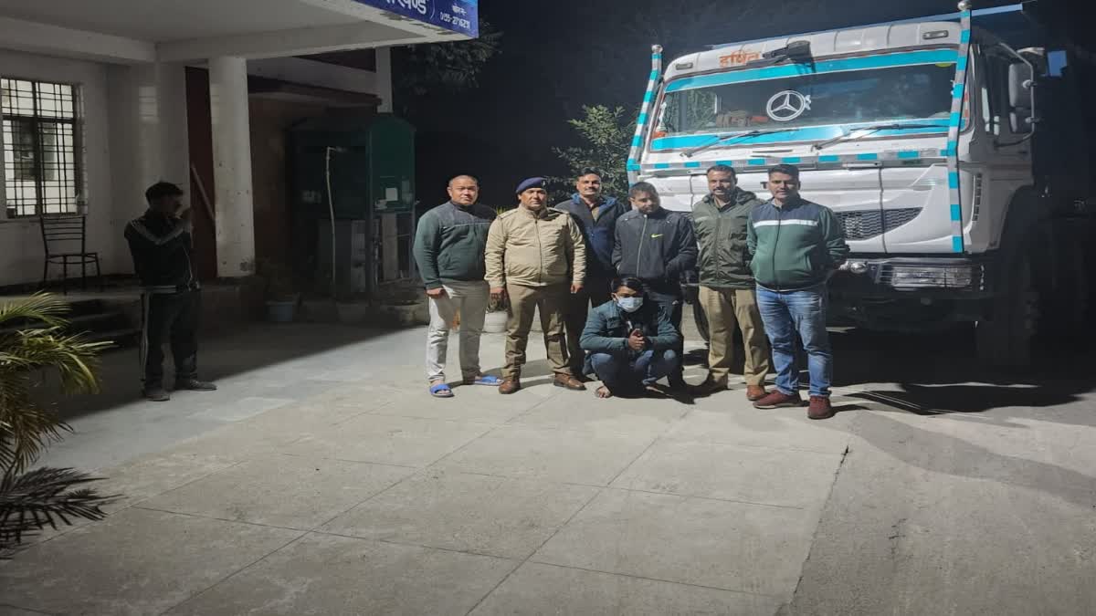 Stolen dumper recovered, one accused arrested, search for another continues