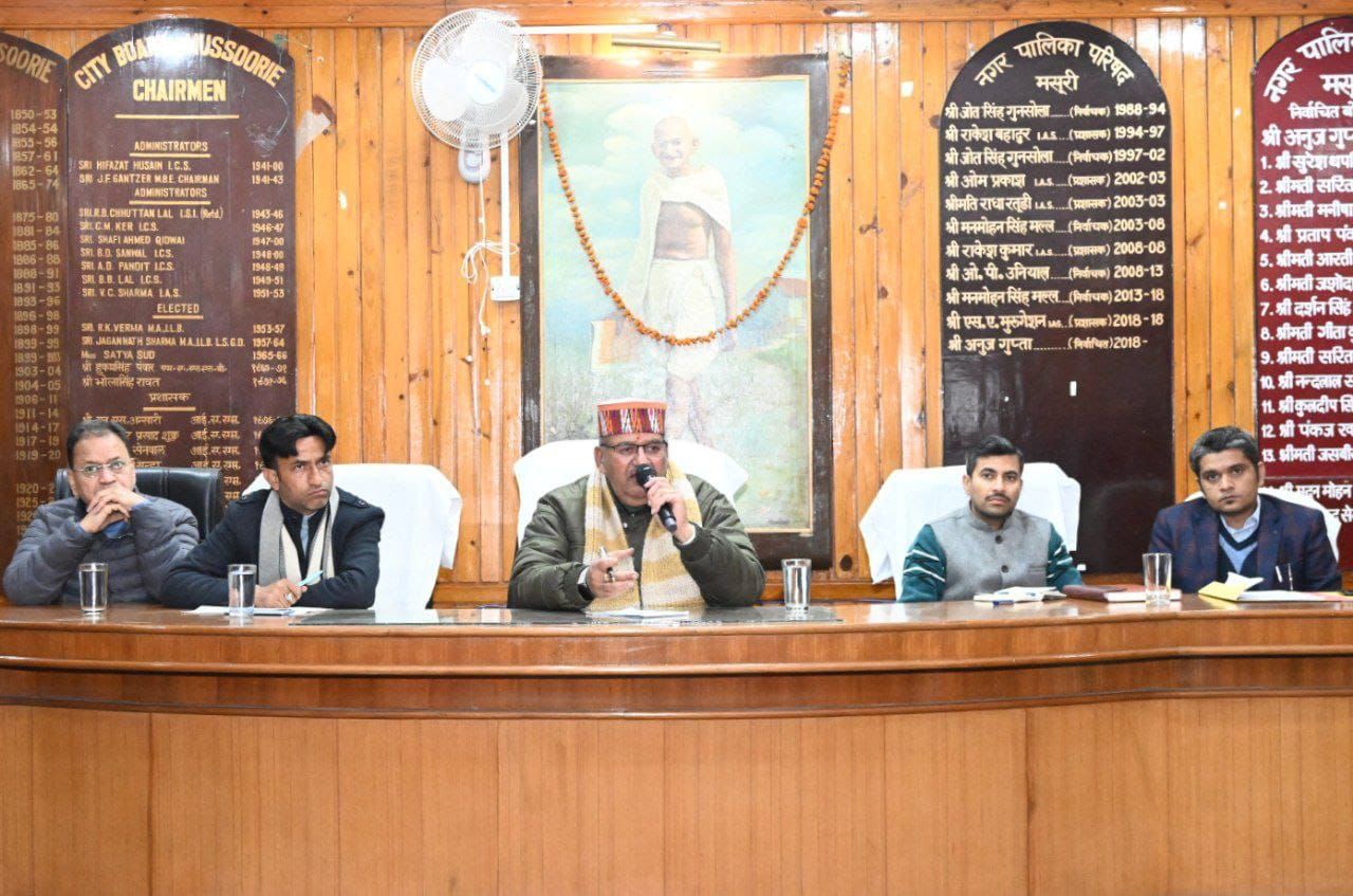 Minister Joshi directed officials regarding the implementation of development plans