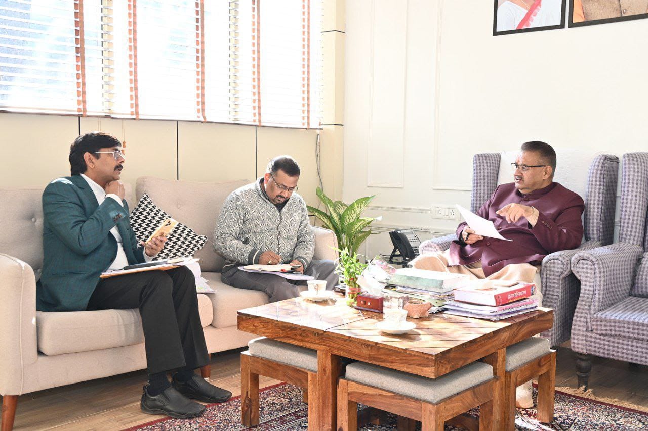 Rural Development Minister Ganesh Joshi reviewed the development works of PMGSY