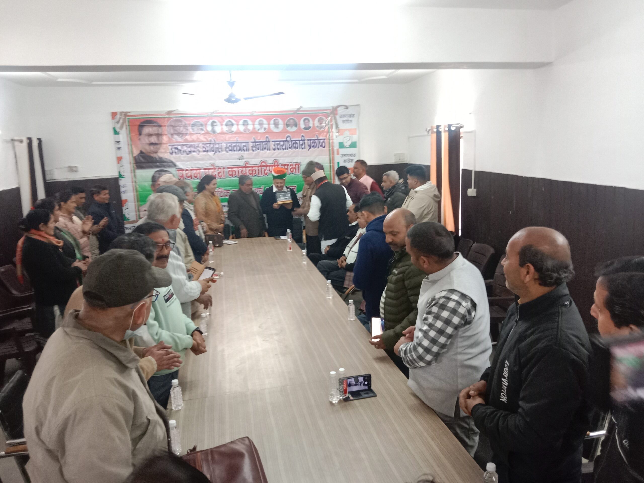 Congress freedom fighter successor cell meeting held