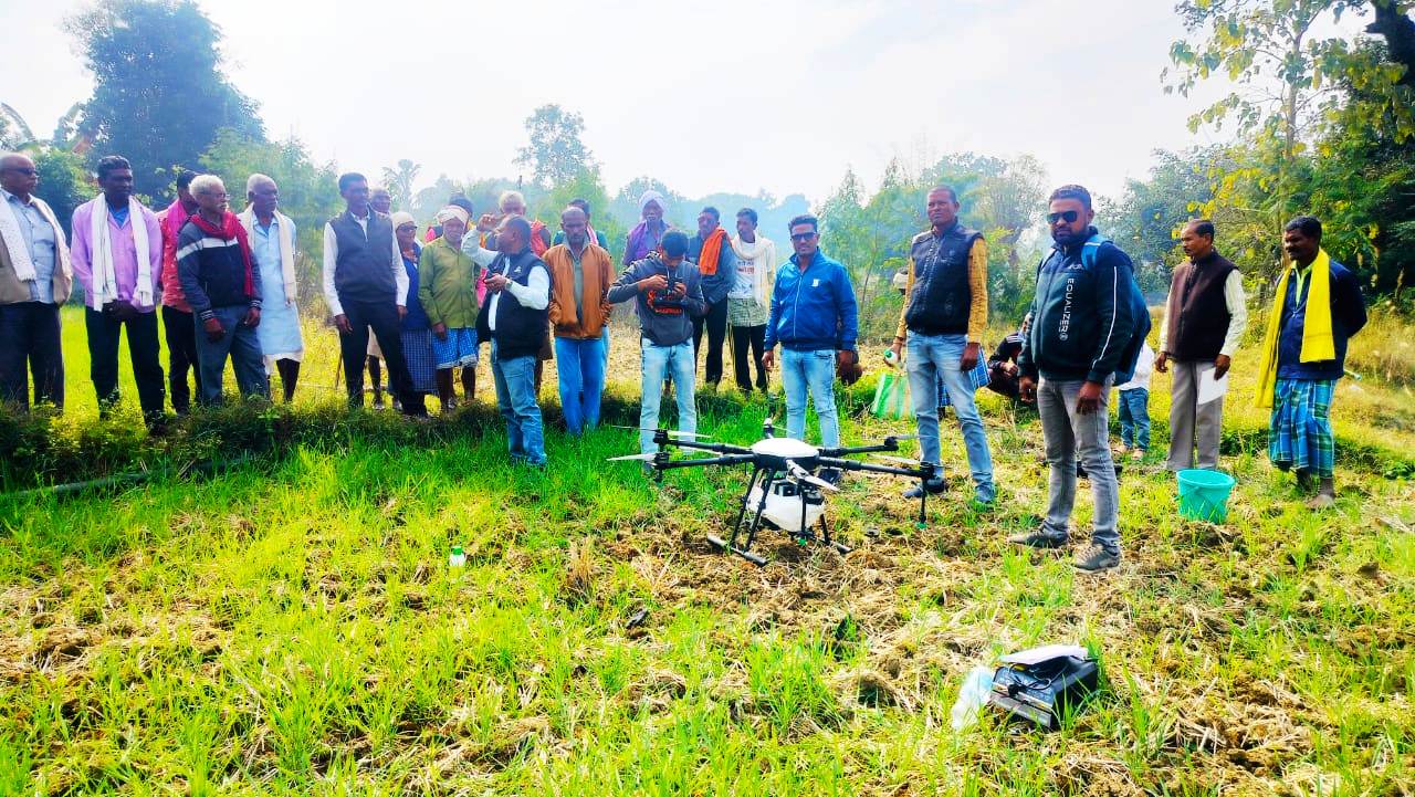 Marut drone empowering farmers across Uttarakhand under Vikas Bharat Sankalp Yatra