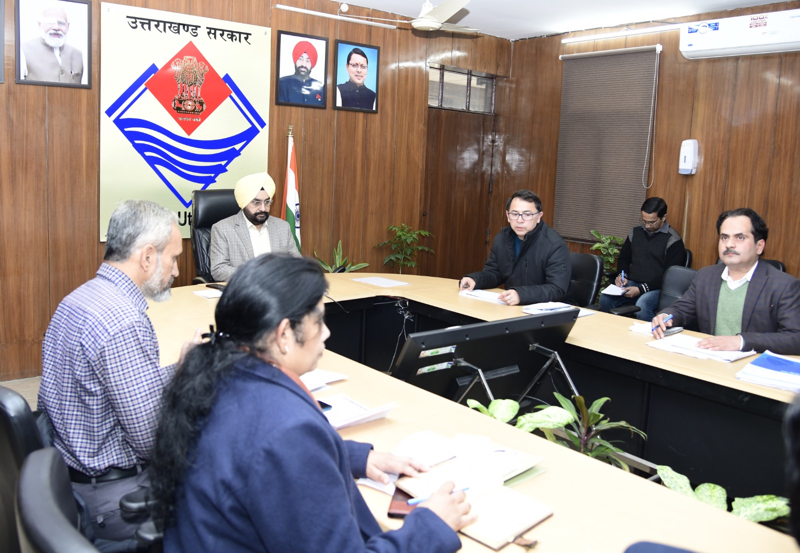 Chief Secretary took the meeting of State Ganga Committee