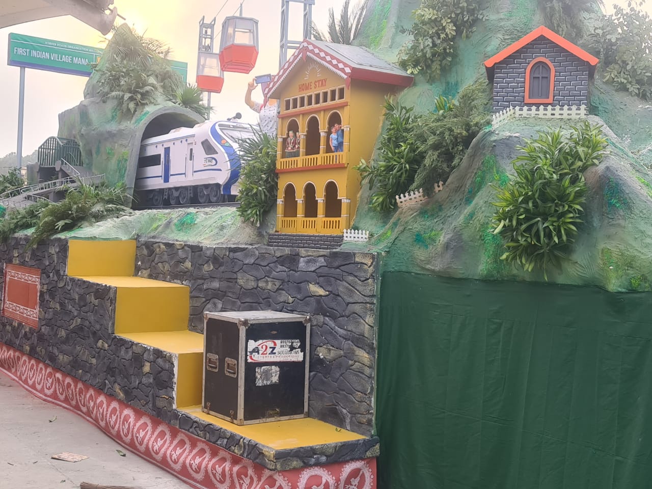 Information Department's tableau will be the center of attraction in the Republic Day Parade