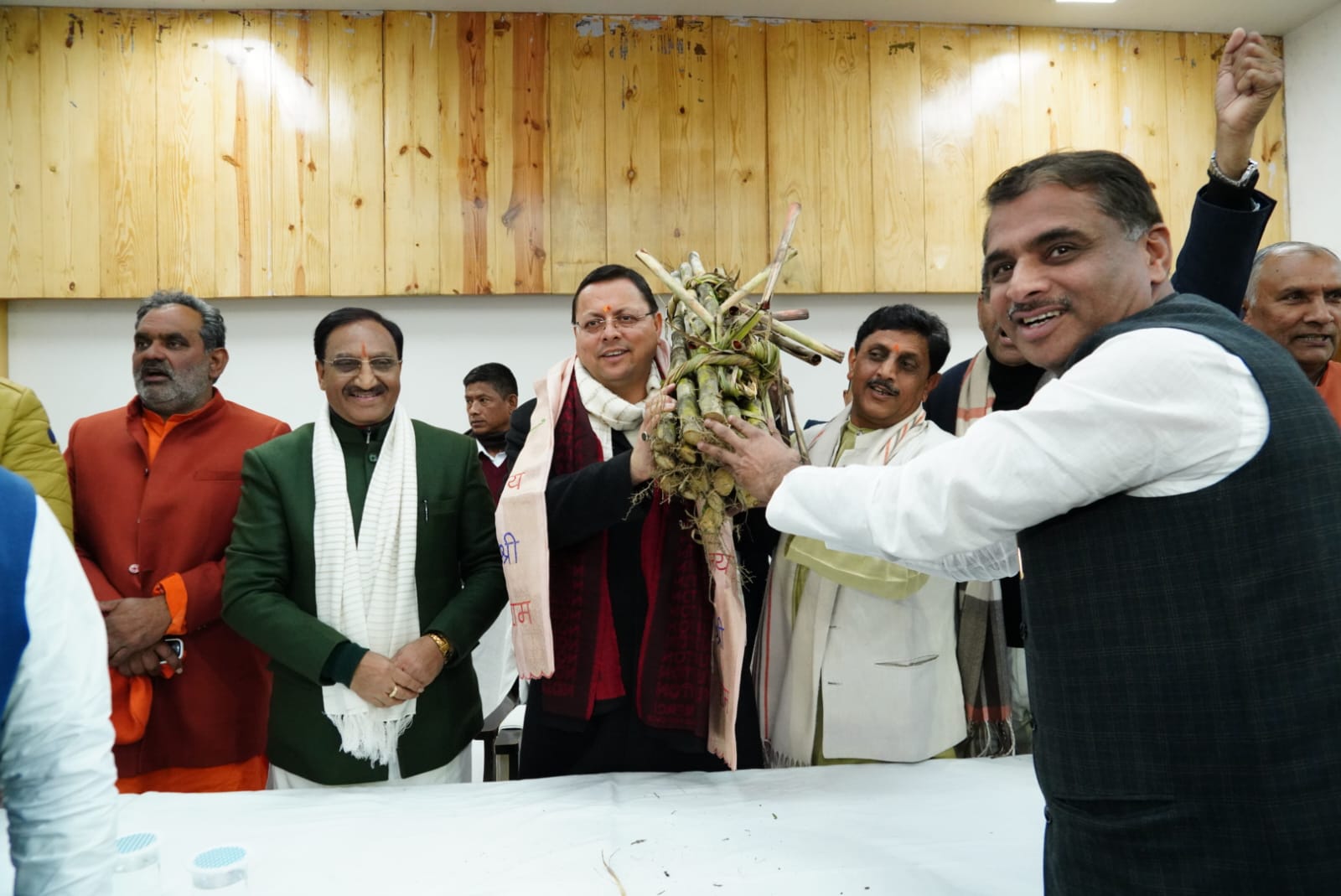 Farmers' delegation met Chief Minister Dhami