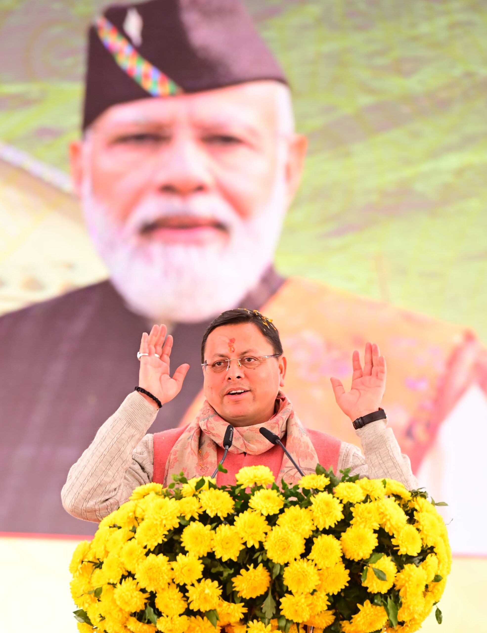 CM Dhami inaugurated and laid the foundation stone of schemes worth ₹ 467 crore 78 lakhs.