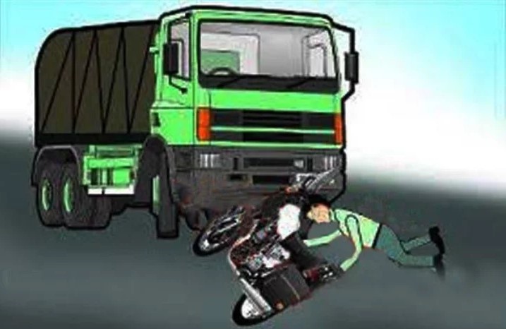 Uncontrollable truck hits two youths riding a bike, both die