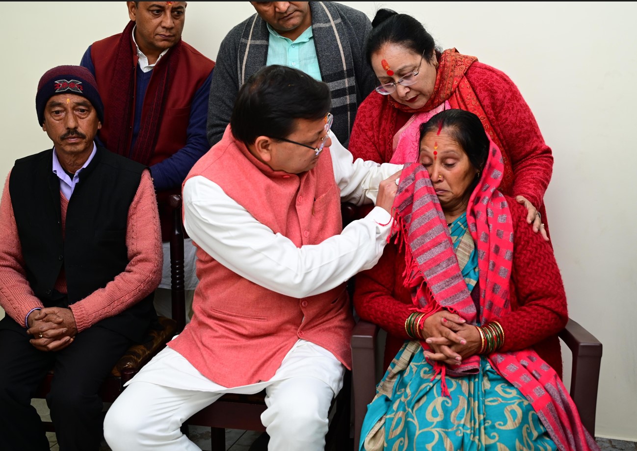 Martyr's family will get job soon: CM Dhami