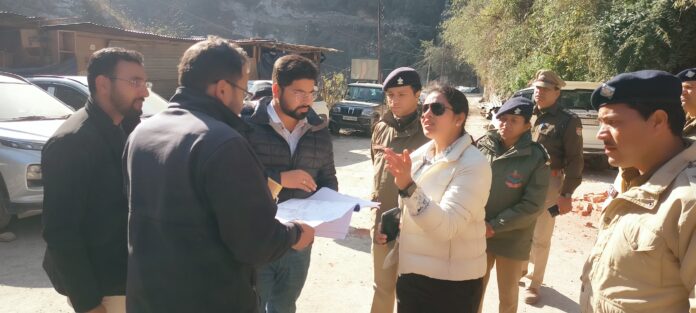 Superintendent of Police inspected the travel routes