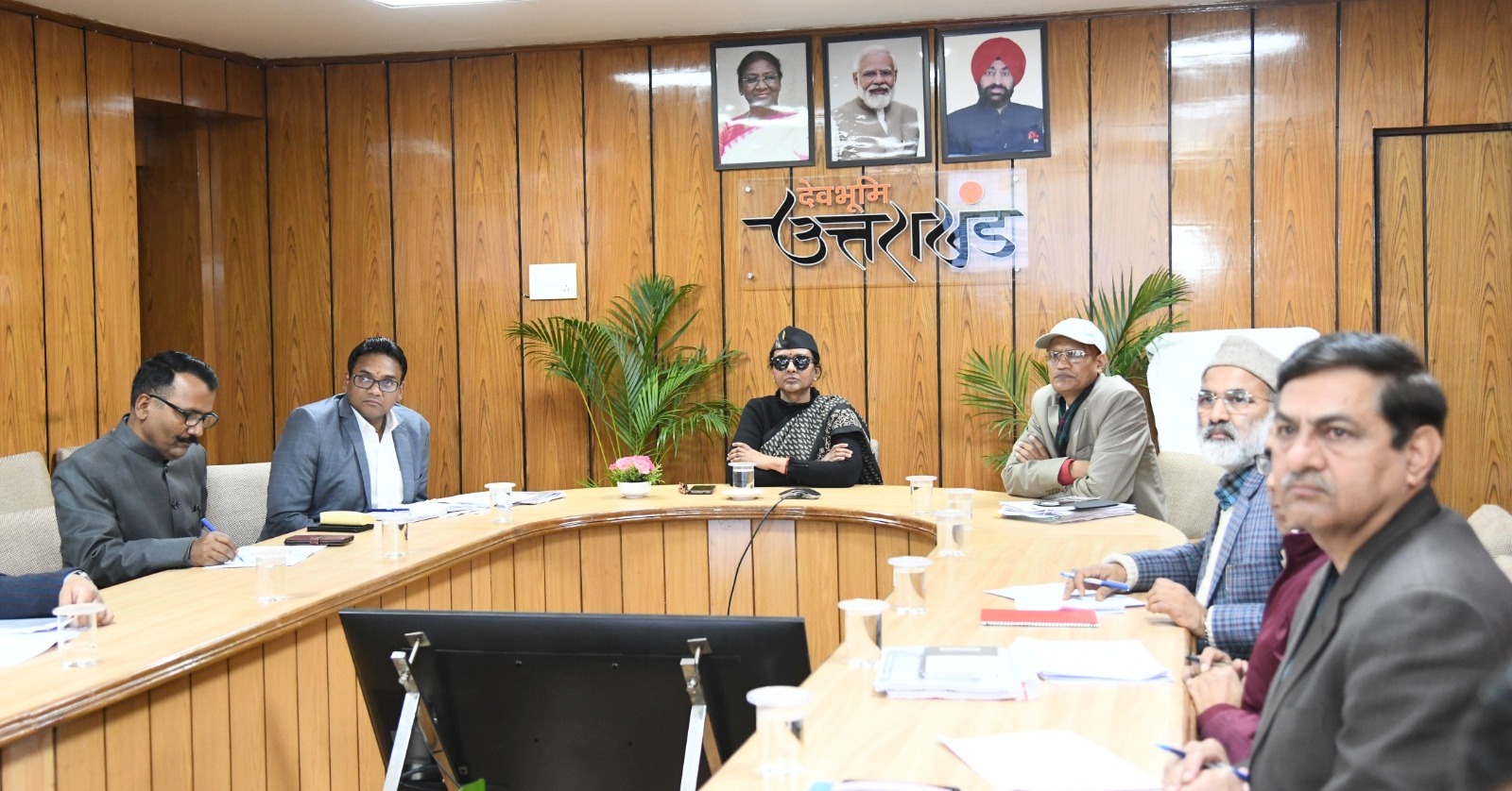 Instructions given to work on the action plan to make Pithoragarh Medical College the ideal medical college of the state.