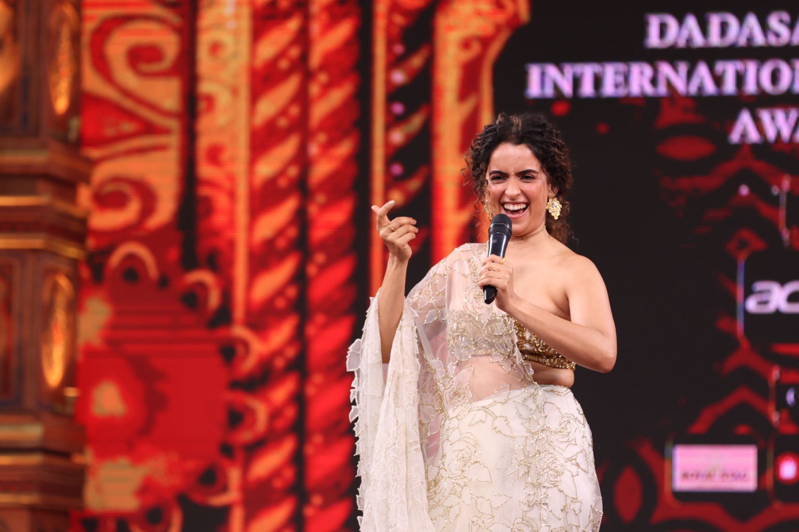 Sanya Malhotra received Dadasaheb Phalke Award for 'Best Actress in a Comic Role' for 'Kathal'