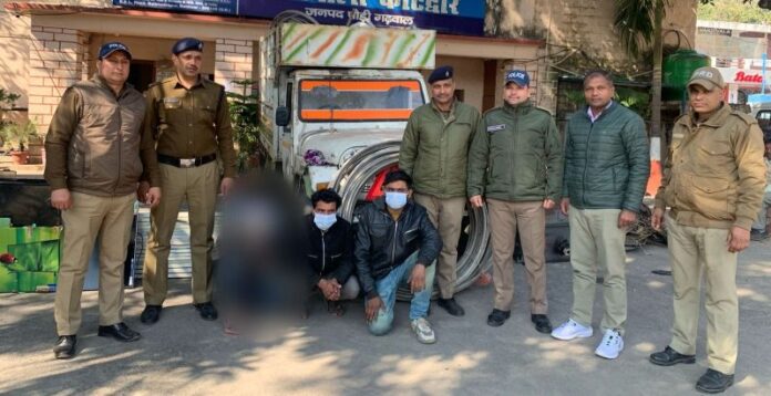 Thefts in Duggada busted, three criminals arrested, goods recovered