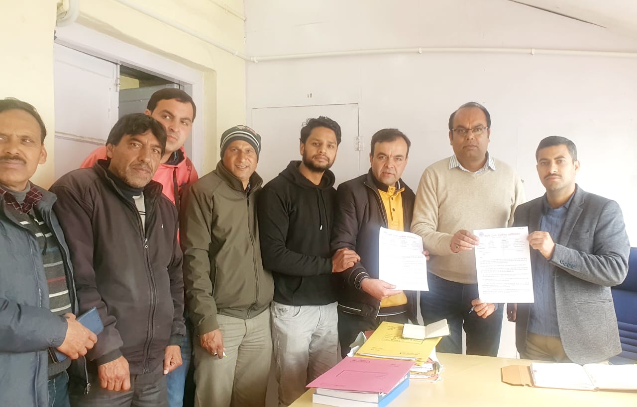 Mussoorie Traders and Welfare Association wrote a letter to the Sub-District Magistrate regarding the problems of Mussoorie