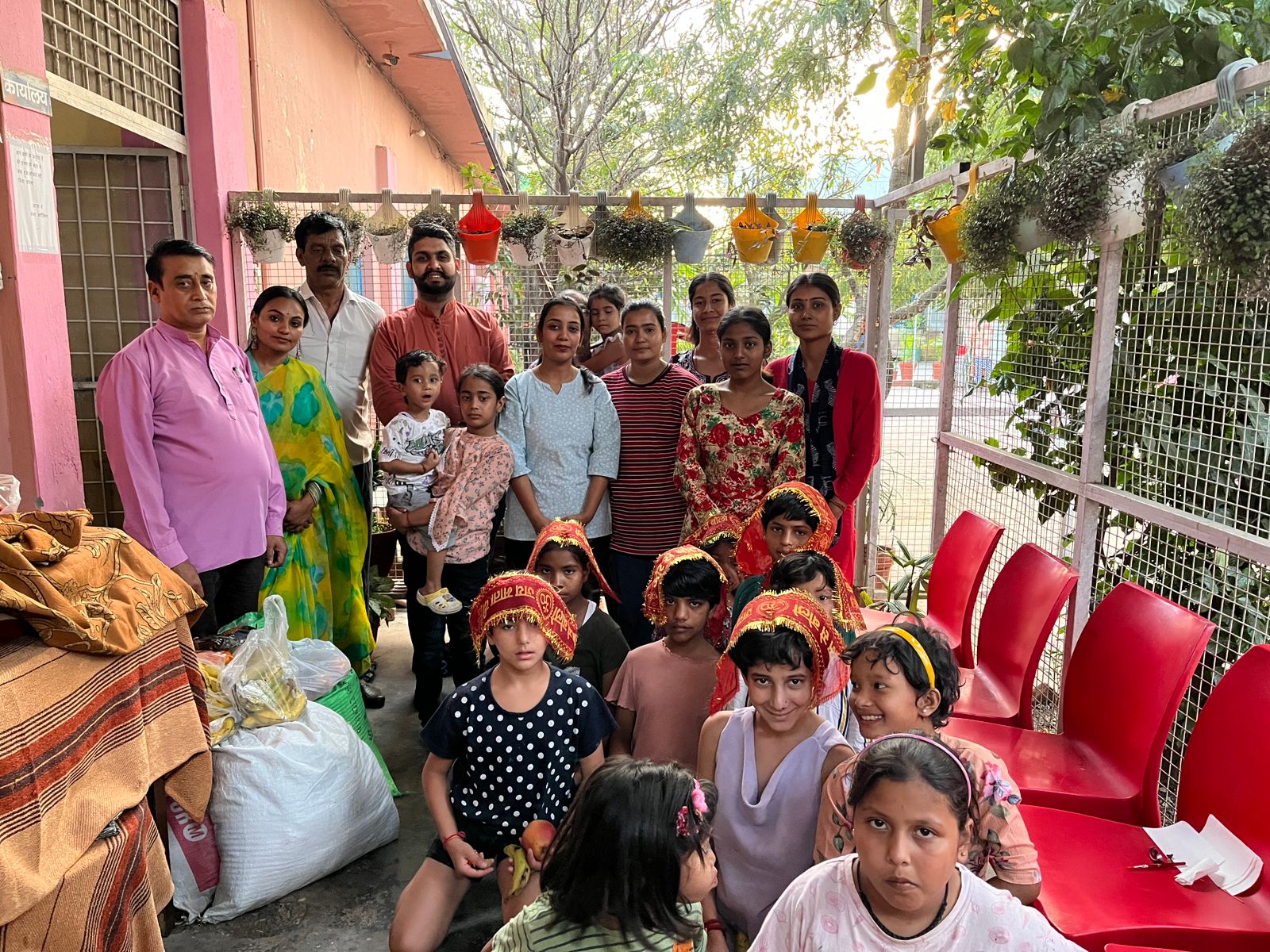 Mission Aparna Shakti” by Navya Bharat Foundation (NBF India) celebrated Dussehra with needy children