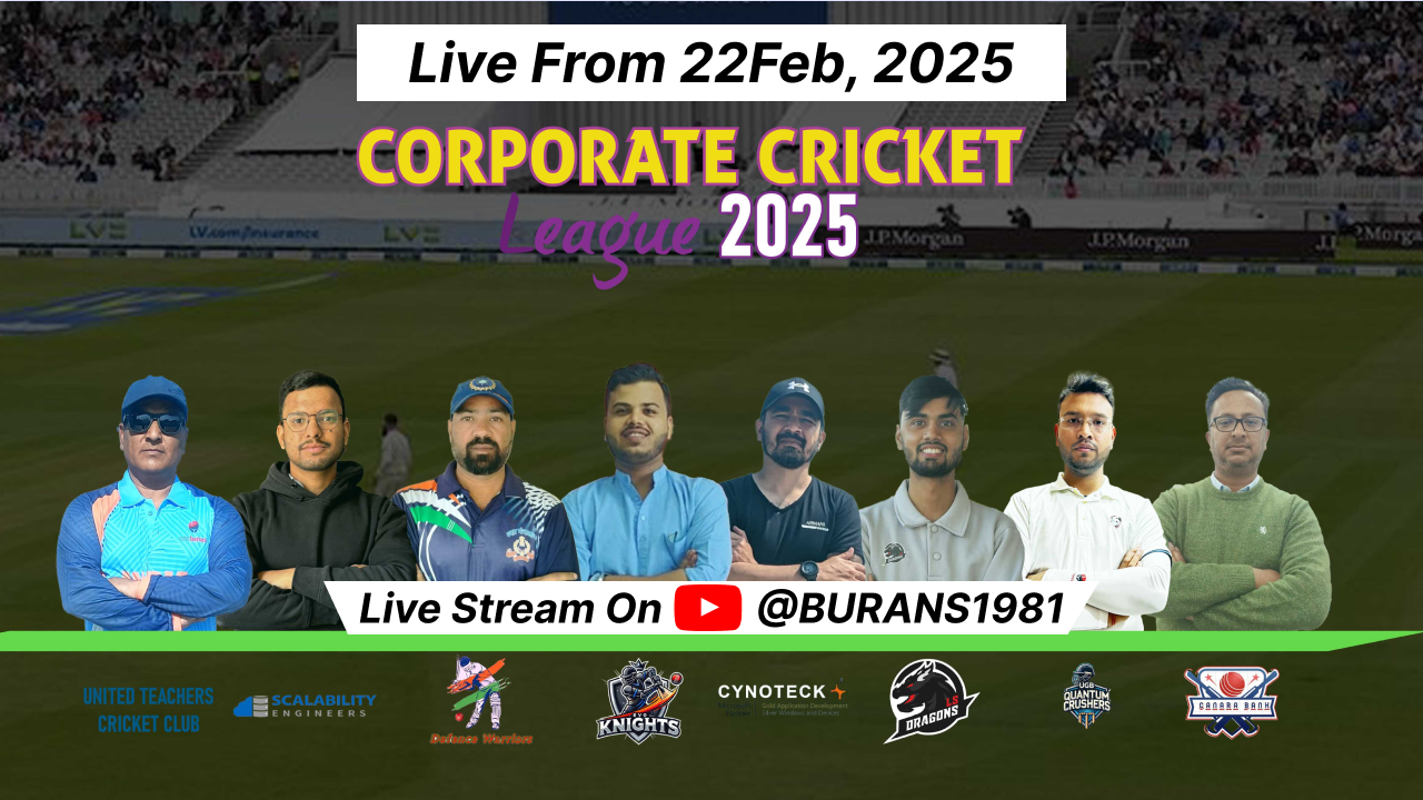 Corporate Cricket League (CCL) has a great start, the first day is full of thrill.