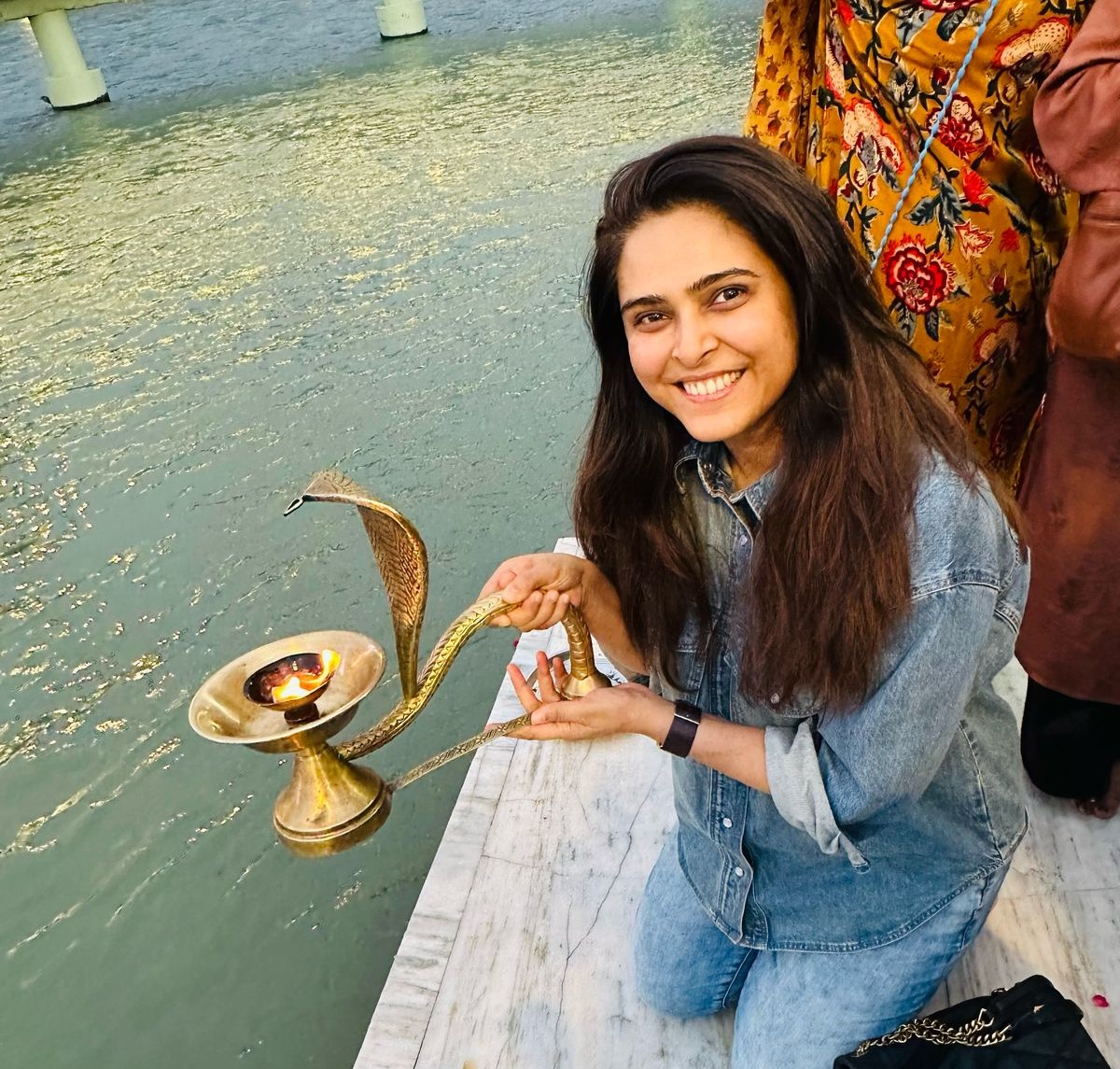 Madhurima Tuli embarks on a spiritual journey
