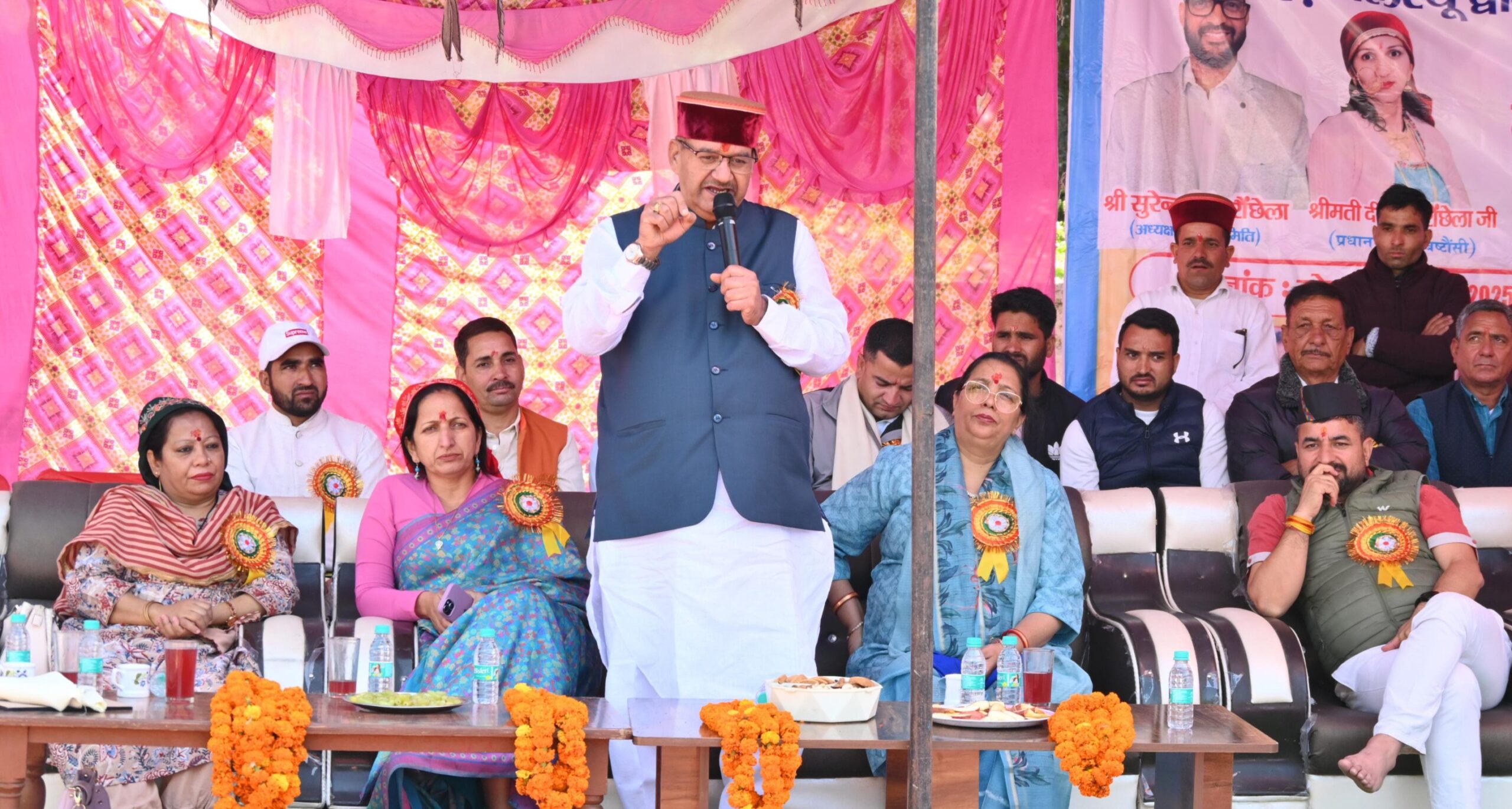 Agriculture Minister Ganesh Joshi participated in the fair in Andi area of ​​Tehri district and took blessings from Duleshwar Maharaj