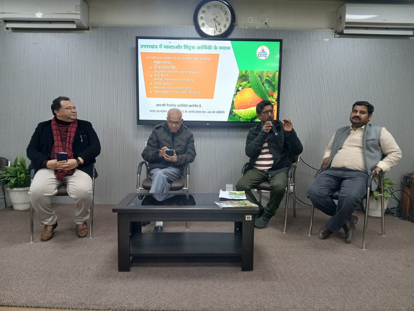 Expert interaction at Doon Library on 'Month of Malta' campaign in Dhaad
