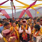 Cabinet Minister Khajan Das received a grand welcome in Jaunpur area, participated in religious rituals