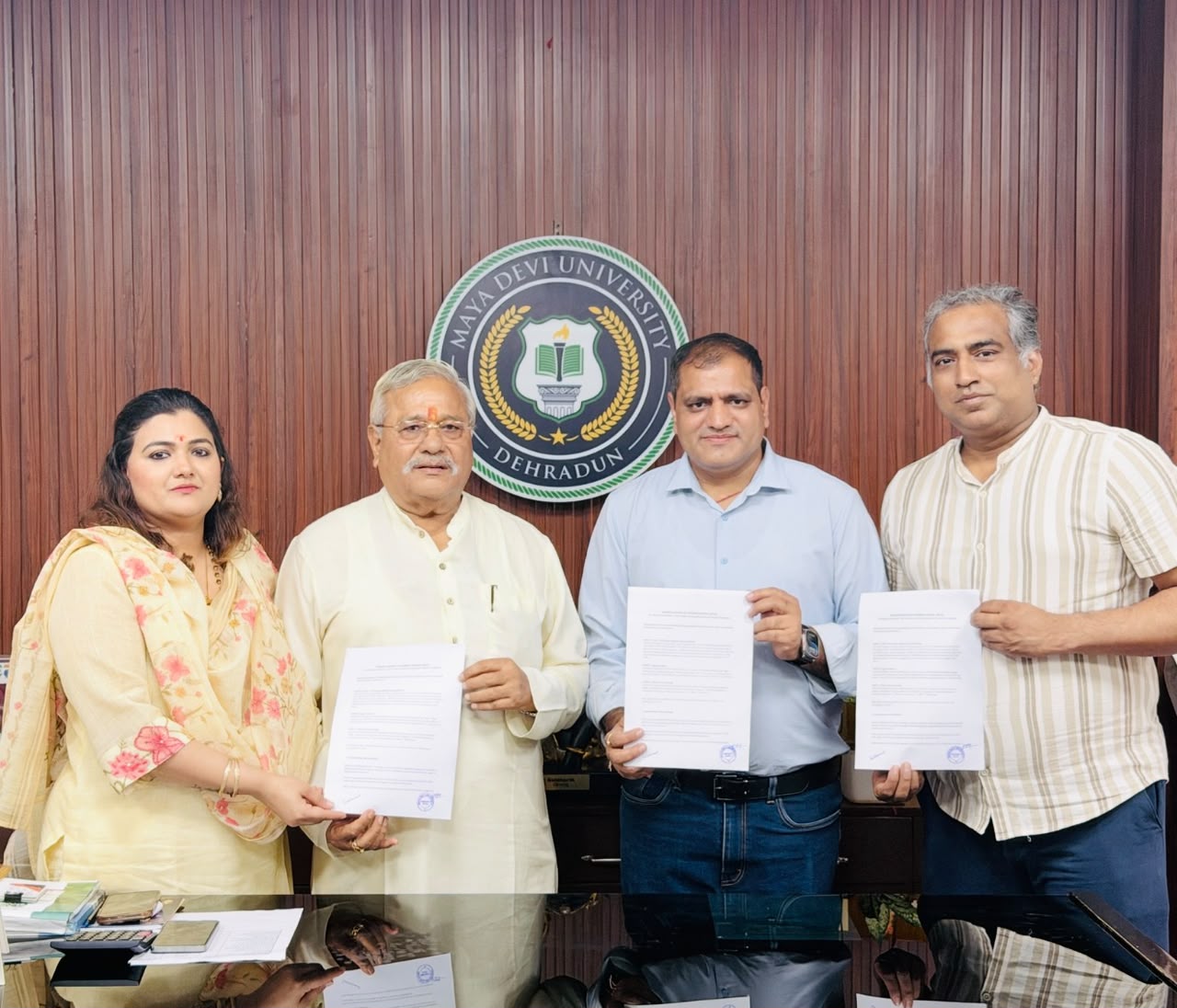 Historic initiative to preserve Uttarakhand's dialects: AiSE Foundation, Jagar Academy, and Maya Devi University form a partnership.